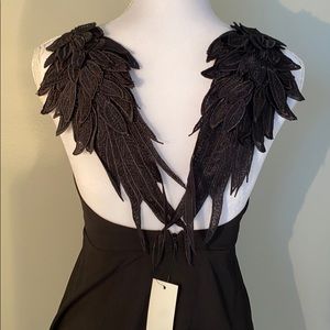 Angel Wing Mini Dress